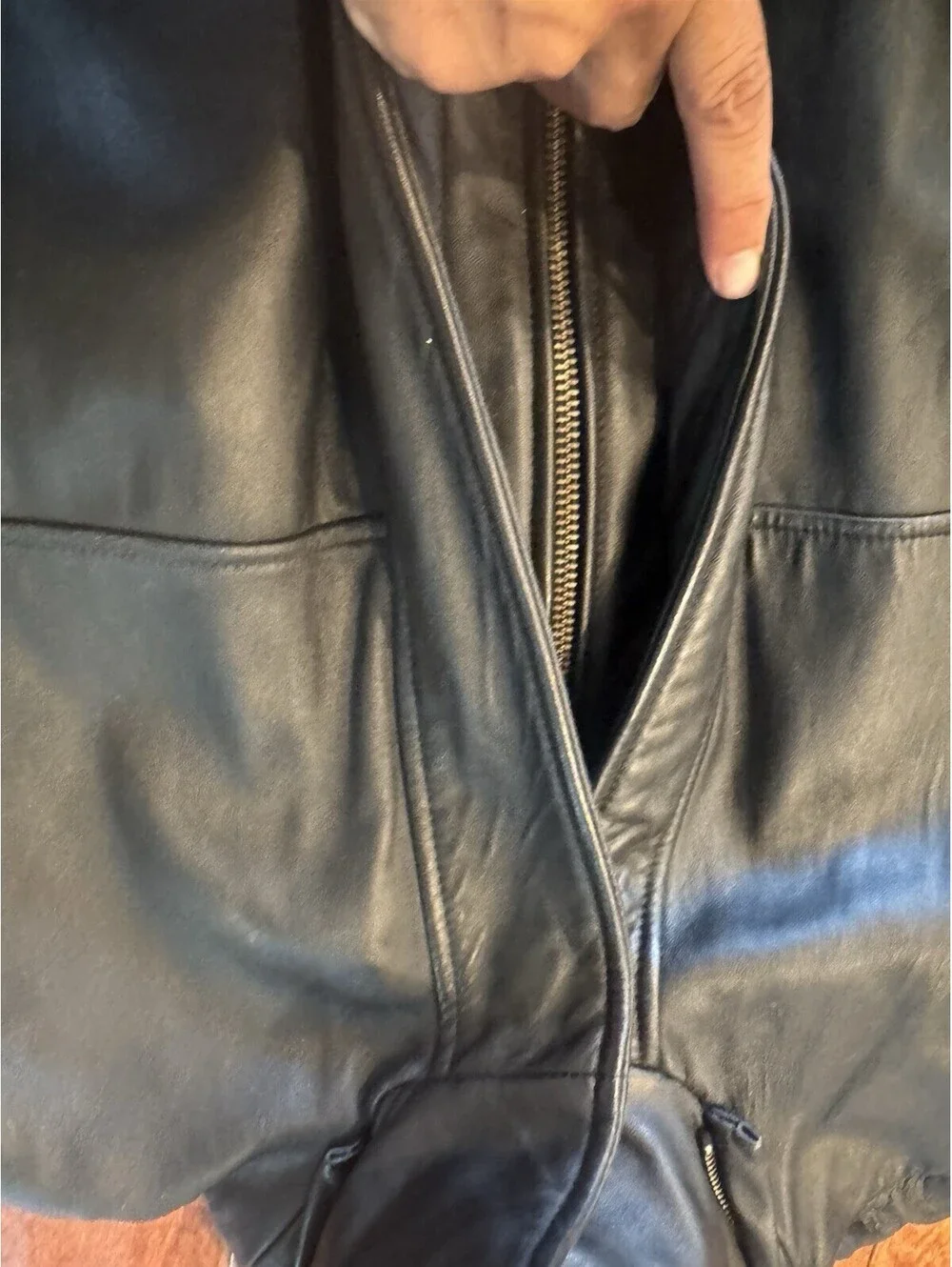 Wilsons Leather VINTAGE 80's Bomber Jacket Men's Med Black Full Zip  Thinsulate